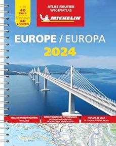 europe 2024: atlas routier: + de 40 pays/europa 2024: wegenatlas: meer dan-9782067262867