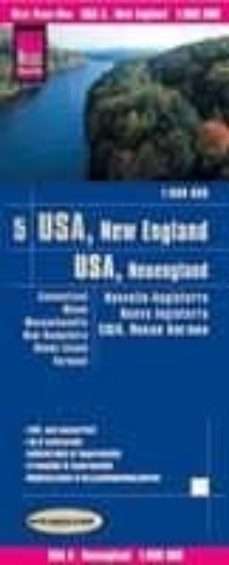 usa 05, new england (1:600.000): connecticut, maine, massachusetts, new hampshire, rhode island, vermont-9783831774067
