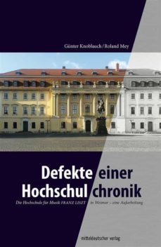 defekte einer hochschulchronik (ebook)-9783963111167