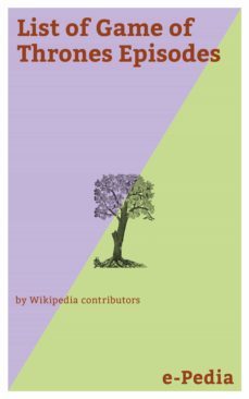 e-pedia: list of game of thrones episodes (ebook)-9788026855767