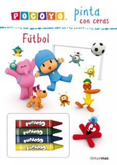 pocoyo pinta con ceras. futbol-9788408125167