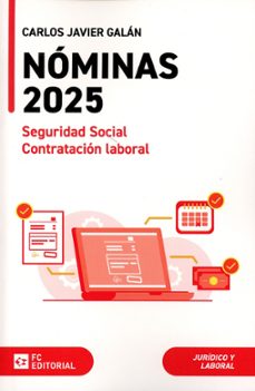nominas, seguridad social y contratacion laboral 2025-carlos javier galan gutierrez-9788410315167