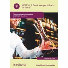 (i.b.d.) hotr0209 servicio especializado de vinos. sumilleria-9788411034067