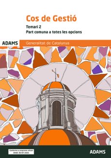 temari 2 cos de gestio, part comuna de la generalitat de catalunya-9788411167567
