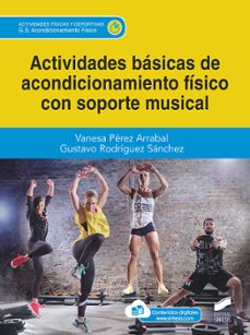 actividades basicas de acondicionamiento fisico con soporte musical-9788413573267
