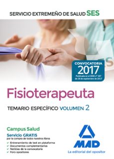 fisioterapeuta del servicio extremeño de salud (ses). temario especifico (vol. 2)-9788414211267