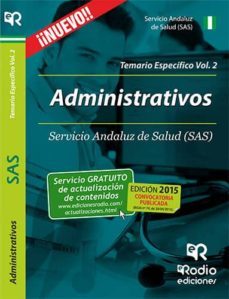 administrativos del sas. temario especifico. volumen 2-9788416232567