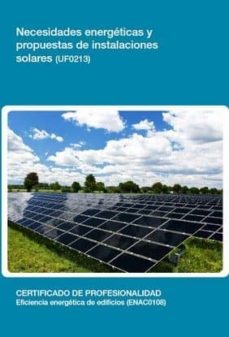 necesidades energeticas y propuestas de instalaciones solares  (u f0213)-9788416424467