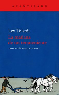 la mañana de un terrateniente-leon tolstoi-9788418370267