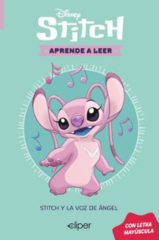 disney. aprende a leer con letra mayuscula - stitch y la voz de ç ngel-9788419487667