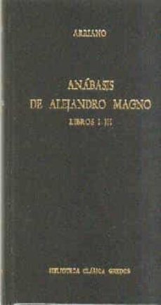 anabasis de alejandro magno. libro i-iii-9788424902667