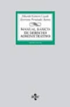 manual basico de derecho administrativo (3ª ed.)-9788430944767