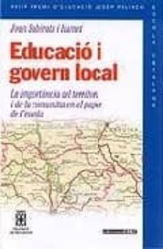 educacio, comunitat i govern local-9788432945267