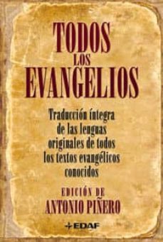 todos los evangelios (ebook)-antonio piñero-9788441421967