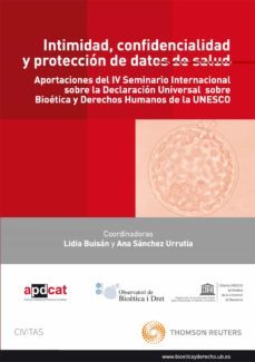 intimidad, confidencialidad y proteccion de datos de salud-lidia buisan-9788447037667