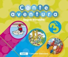 conteaventura 3 anys. segon trimestre. comunitat valenciana-9788447401567
