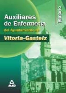 temario auxiliares de enfermeria del ayuntamiento de vitoria-gast eiz-9788466502467
