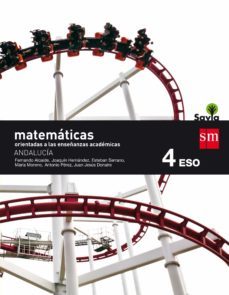 matematicas orientadas a las enseñanzas academicas 4º eso savia andalucia-9788467586367