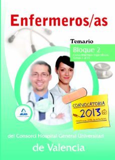 enfermeros/as del consorci hospital general universitari de valen cia. emario. bloque 2. conocimientos especificos (temas 1 al 13)-9788467689167