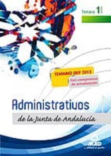 administrativos de la junta de andalucia. turno libre. temario vo lumen i-9788467693867