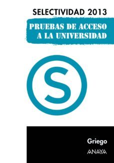 griego. selectividad 2013-9788467845167
