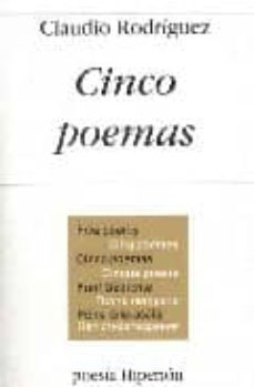 cinco poemas-claudio rodriguez-9788475175867