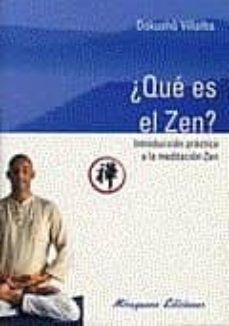 ¿que es el zen?-9788478132867