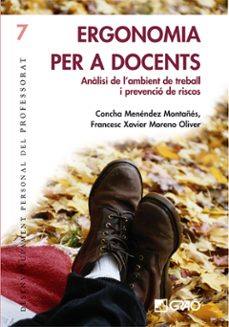 ergonomia per a docents-concha menendez montañes-9788478274567