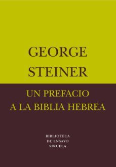 un prefacio a la biblia hebrea-9788478448067