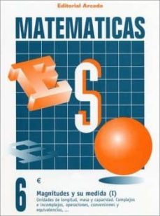 cuaderno matematicas nº 6 - magnitudes y su medida (i)-9788478871667