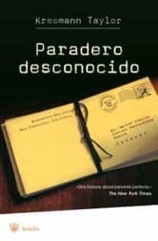 paradero desconocido-9788479013967