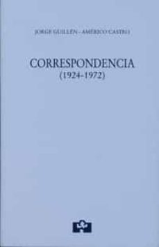 jorge guillen-americo castro. correspondencia (1924-1972)-9788484489467