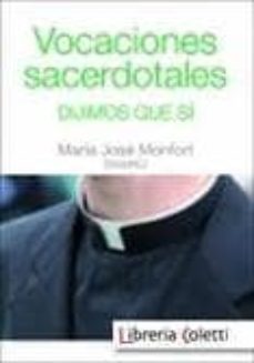 vocaciones sacerdotales: dijimos que si-9788484692867