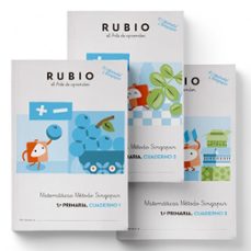 matematicas metodo singapur 1.º primaria rubio (tres volumenes)-andres cosme sanchez-9788489773967