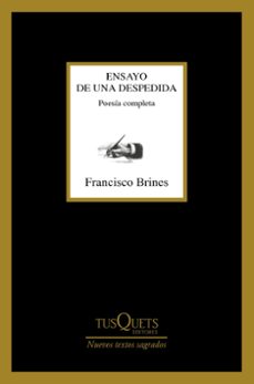 ensayo de una despedida: poesia completa-9788490669167