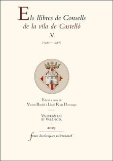 els llibres de consells de la vila de castello v. (1411-1417)-9788491345367