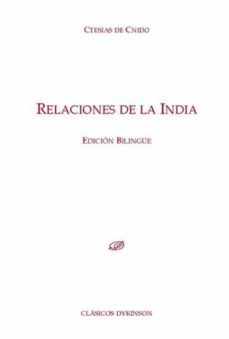 relaciones de la india-ctesias de cnido-9788491484967