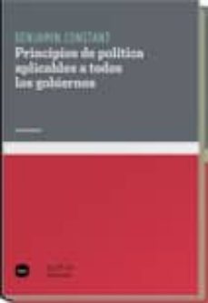principios de politica aplicables a todos los gobiernos-9788492946167