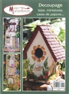 decoupage tejas, miniaturas, casas de pajaros-9788496558267