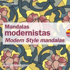 mandalas modernistas (español-ingles): modern style mandalas-montserrat vidal-9788496697867