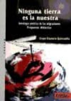 ninguna tierra es la nuestra: antologia poetica de las migracione s propuestas didactica-9788496993167