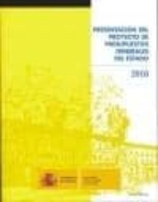 presentacion del proyecto de presupuestos generales del estado, 2 010 (incluye cd-r)-9788497201667