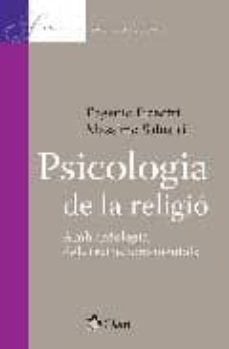 psicologia de la religio-eugenio fizzotti-massimo salustri-9788498460667