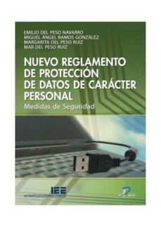 nuevo reglamento de protección de datos de carácter personal (ebook)-emilio del peso navarro-9788499690667