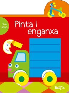 3-4 anys (rojo) (cat) pinta i enganxa-9789037493467