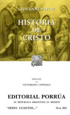 historia de cristo-giovanni papini-9789700741567