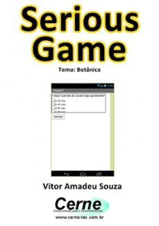 serious game tema: botanica (ebook)-vitor amadeu souza-3410002252777