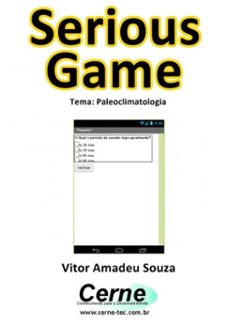 serious game tema: paleoclimatologia (ebook)-vitor amadeu souza-3410002255877