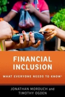 financial inclusion-jonathan morduch-9780190249977