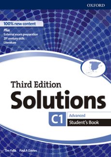 solutions advanced student s book 2º bachillerato (3 ed)-9780194523677